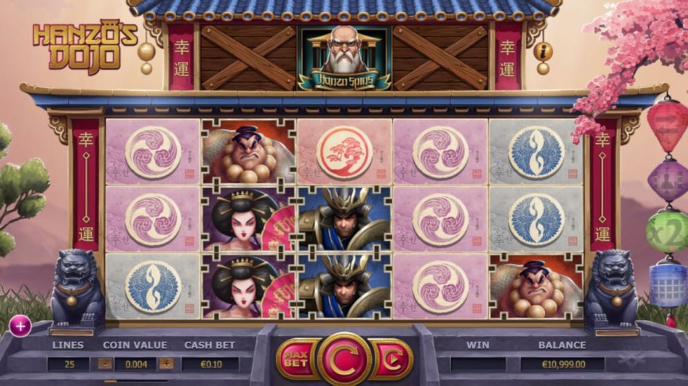 Hanzo's Dojo Slot Game
